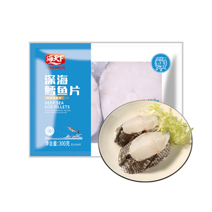 深海鳕鱼片300g